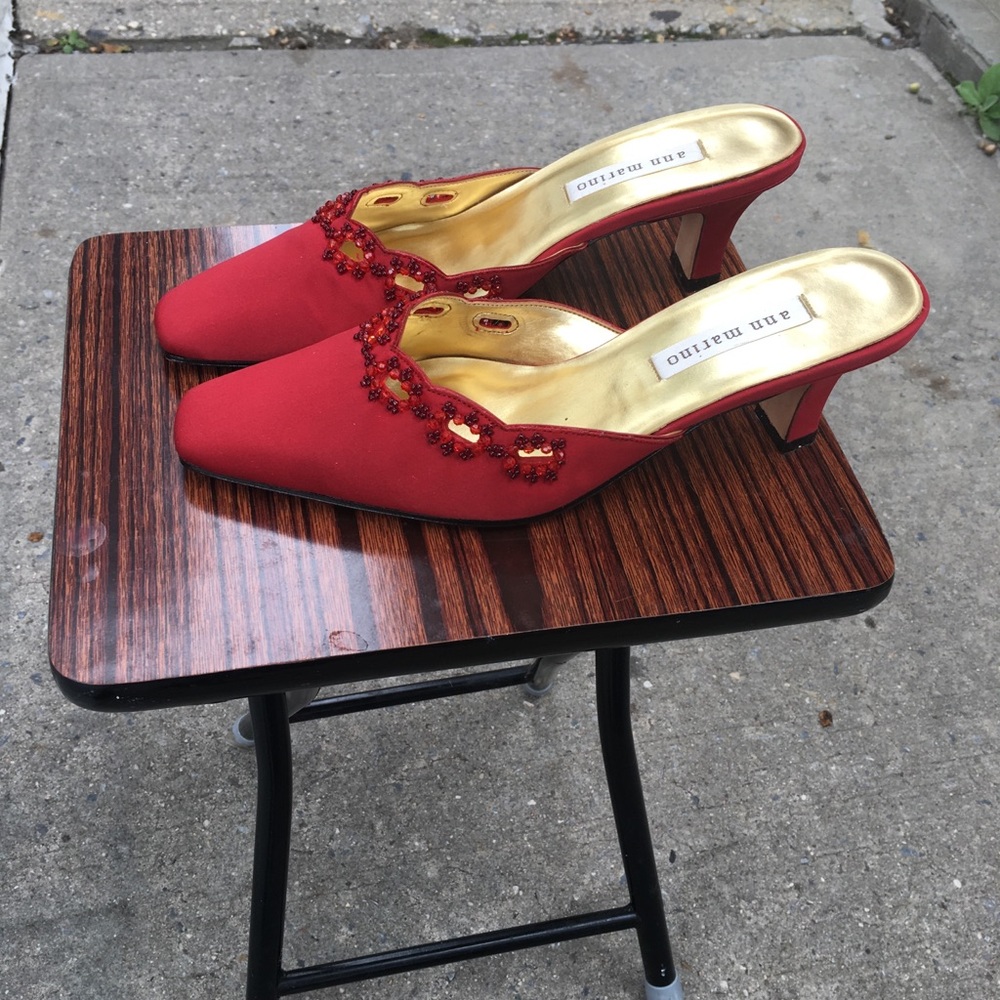 Ann Marino Red Heels